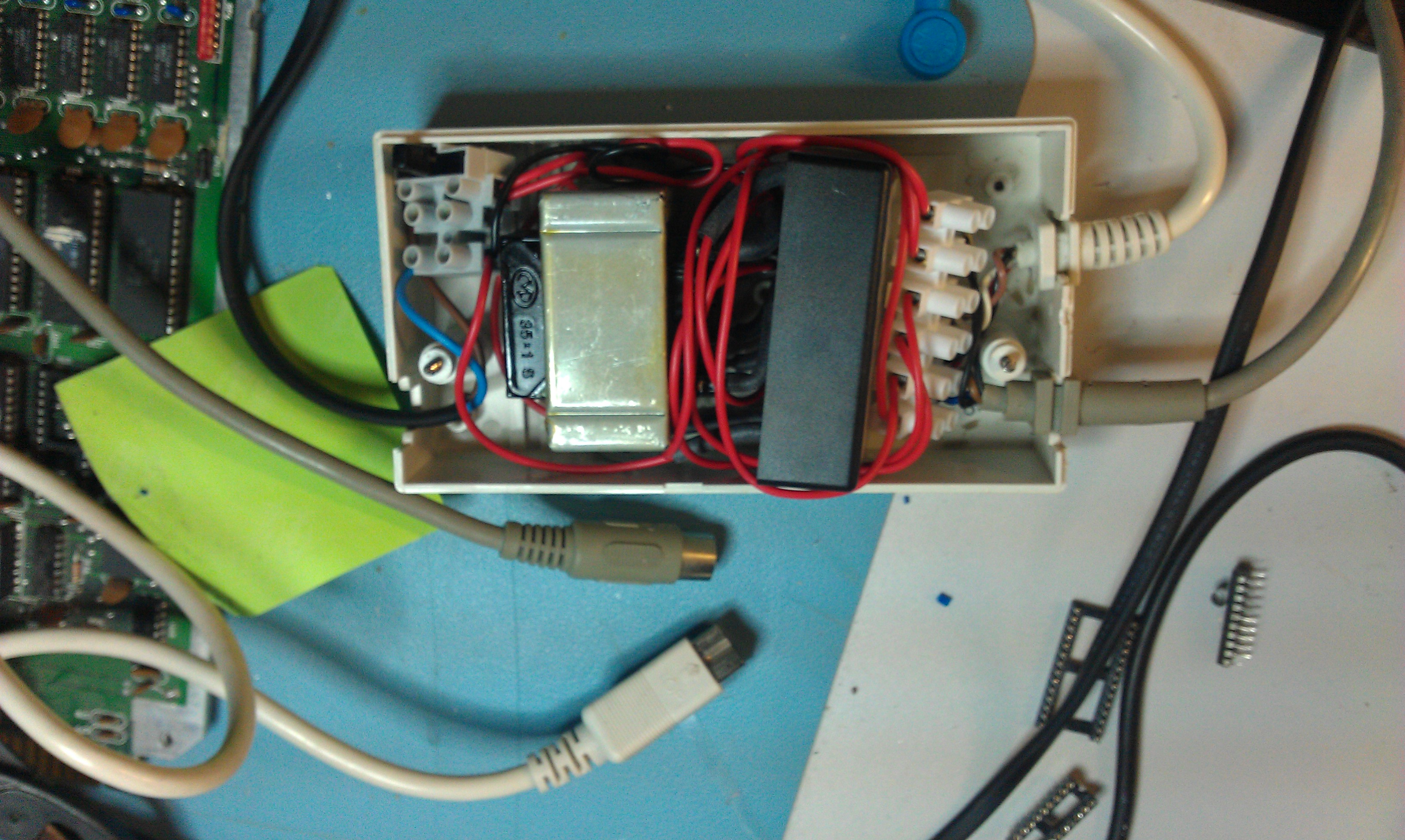 Homemade C64/C128 power supply – JAMMArcade.net