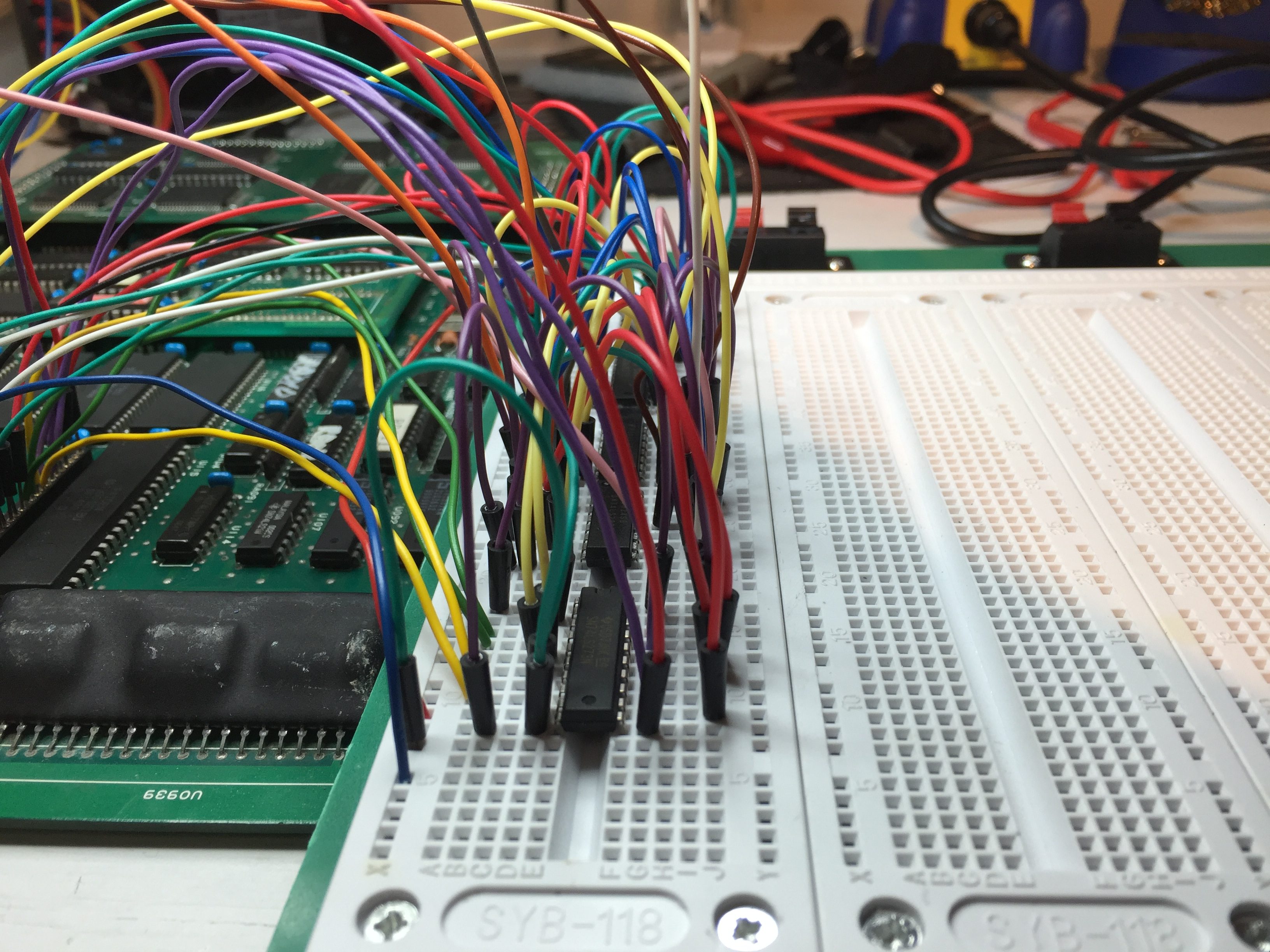 SEI0020BU breadboard prototype