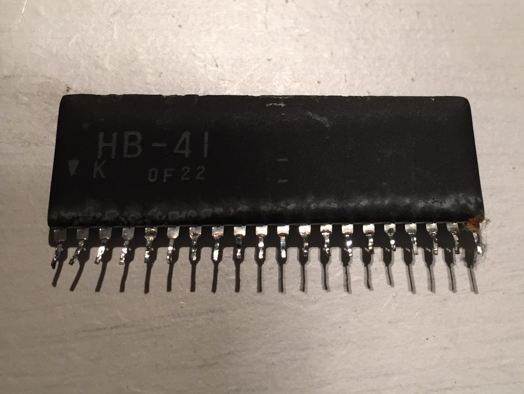 Faulty HB-41 SIL package