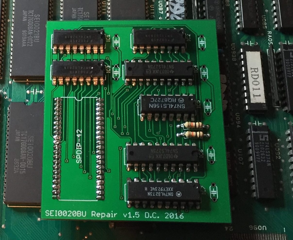 Final working SEI0020BU replacement daughterboard